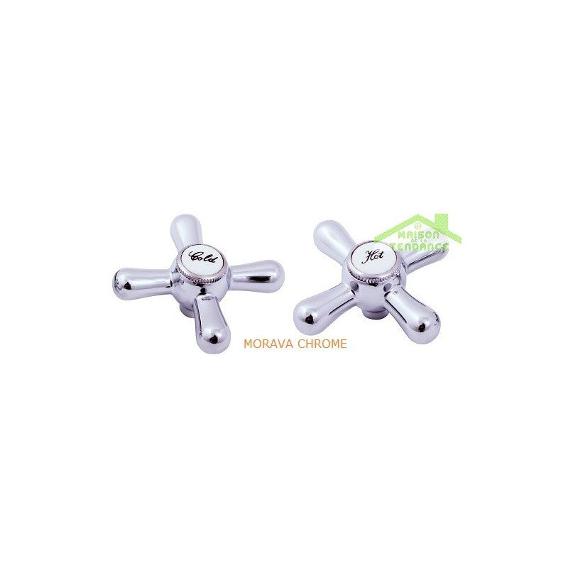 MORAVA Miscelatore Lavabo Alto con Braccio Girevole in Cromo H 17,6 cm