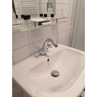 Miscelatore lavabo MORAVA in cromo senza pop up