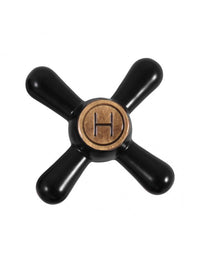 Miscelatore lavabo MORAVA ottone nero opaco senza pop up