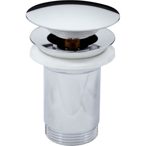 Miscelatore lavabo MORAVA RETRO in ottone cromato bianco lucido con pop up