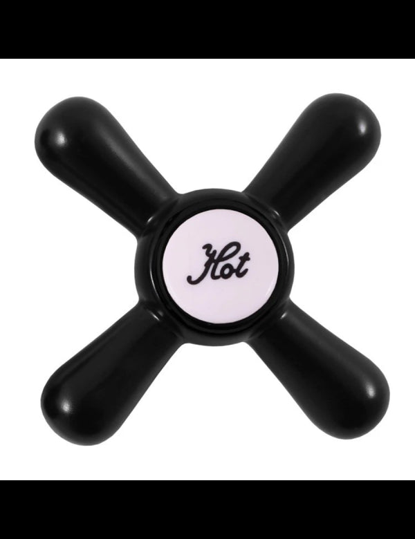 MORAVA RETRO miscelatore lavabo girevole ottone nero opaco con pop up