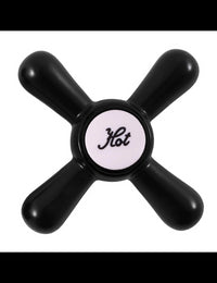 MORAVA RETRO miscelatore lavabo girevole ottone nero opaco con pop up