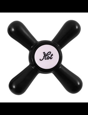 MORAVA RETRO miscelatore lavabo girevole ottone nero opaco con pop up