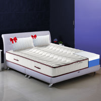 Materasso Memory 170x190, materasso Semirigido dal doppio comfort ALTO 20 CM, Materasso dispositivo medico con DUE cuscini promo, MEMORY NATURE 