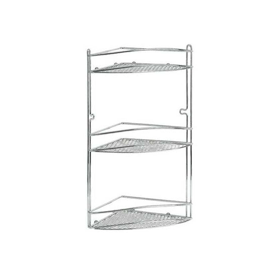 Mensola Bagno Cromo Star Angolare 21X21 H.46 Artex