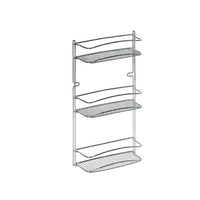 Mensola Bagno Cromo Star Rett. 3P 25X10 H.47 Artex