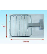 Mensola Bagno Doccia Porta Sapone Saponetta Quadrata Fissaggio A Parete 52206a         