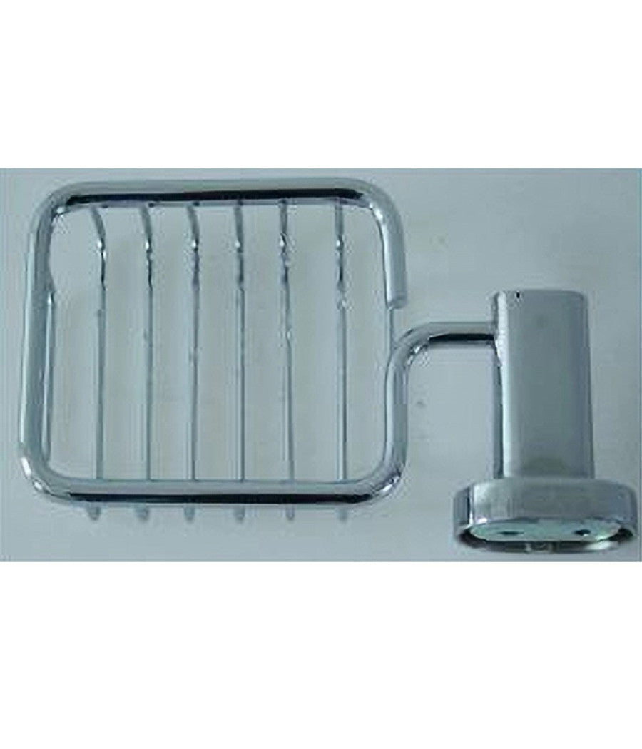 Mensola Bagno Doccia Porta Sapone Saponetta Rettangolare Fissaggio A Muro 52430a         