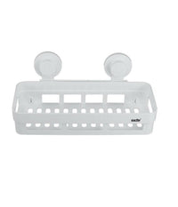 Mensola Con Ventosa Da Bagno X Doccia Rettangolare Portasapone Shampoo Scaffale         