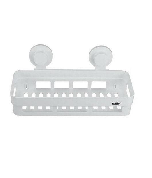 Mensola Con Ventosa Da Bagno X Doccia Rettangolare Portasapone Shampoo Scaffale         