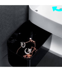 Mensola Da Parete Bagno Scaffale Rotante Portaoggetti Cucina Doccia Organizzatore         