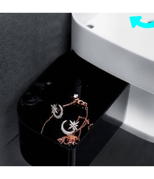 Mensola Da Parete Bagno Scaffale Rotante Portaoggetti Cucina Doccia Organizzatore         