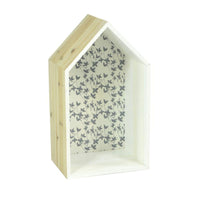 Mensola legno lucia casetta cm 20x35x15