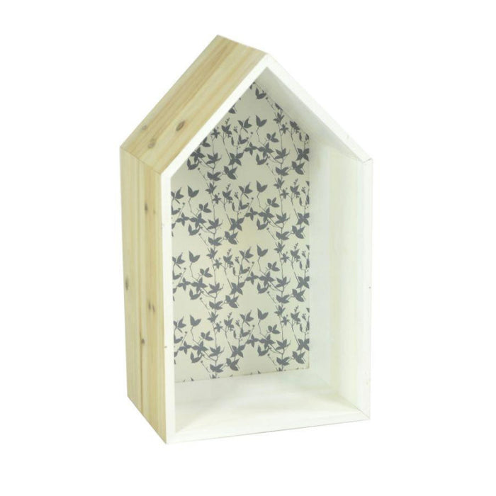 Mensola legno lucia casetta cm 20x35x15