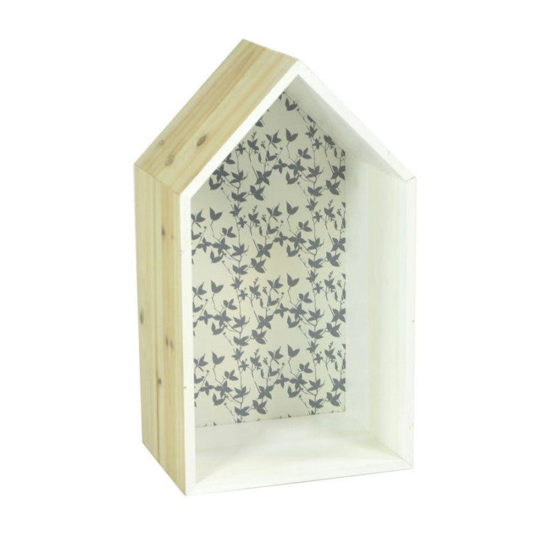 Mensola legno lucia casetta cm 20x35x15