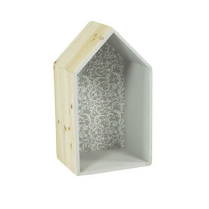 Mensola legno rebecca casetta cm25x37x15