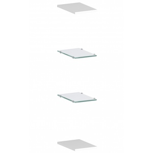 Mensola Maruska – 20x1,6/0,5x27 – Bianco Lucido