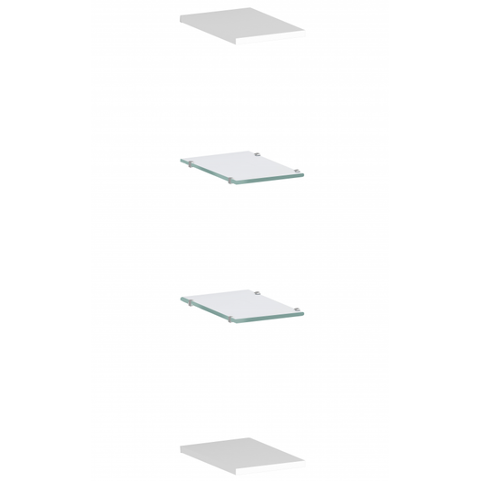 Mensola Maruska – 20x1,6/0,5x27 – Bianco Lucido