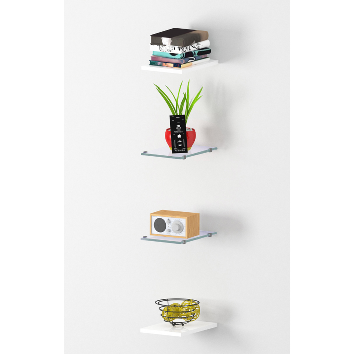 Mensola Maruska – 20x1,6/0,5x27 – Bianco Lucido