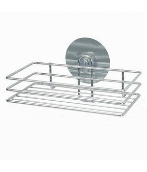 Mensola Rettangolare Porta Oggetti Da Bagno Montaggio Parete Con Biadesivo 79839         