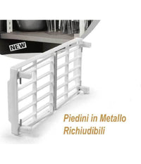 Mensola Salvaspazio Organizer Cucina Armadio Cassetti Bianca 30x14x16cm 839184         