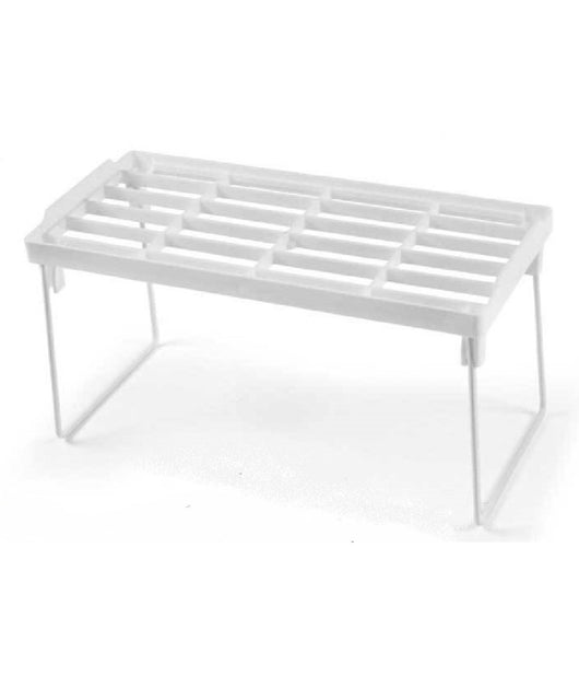 Mensola Salvaspazio Organizer Cucina Armadio Cassetti Bianca 30x14x16cm 839184         