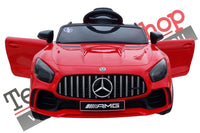 Auto Elettrica Per Bambini Mercedes GTR GT-R AMG 12V - Small-Rosso