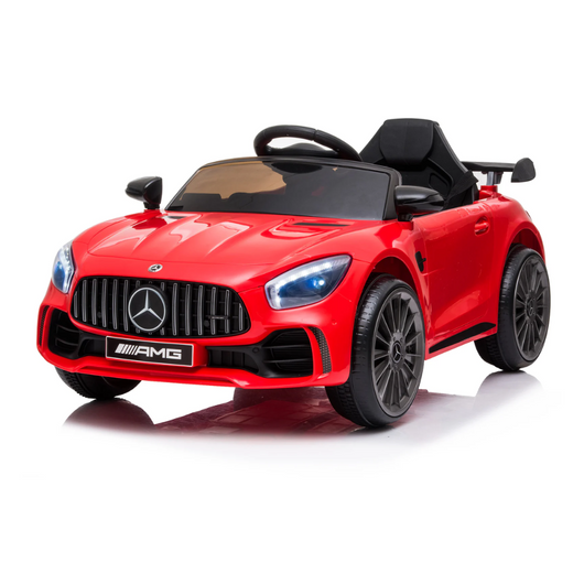 Auto Elettrica Per Bambini Mercedes GTR GT-R AMG 12V - Small-Rosso