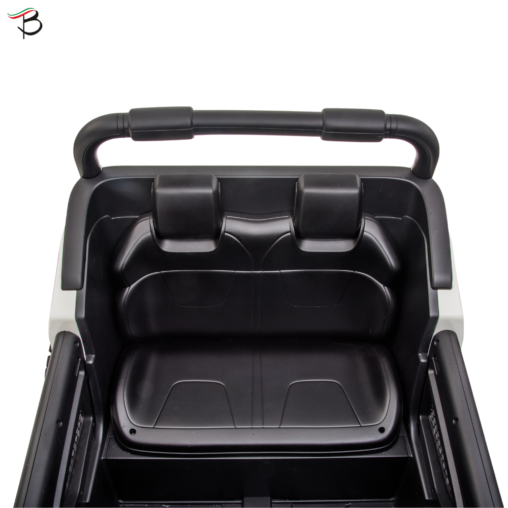 Auto Elettrica per Bambini Mercedes Unimog 12V 2 Posti Monitor Touchscreen Mp4-Rosa