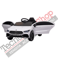Auto Elettrica per Bambini Mercedes CLA 45 AMG 12V-Bianco