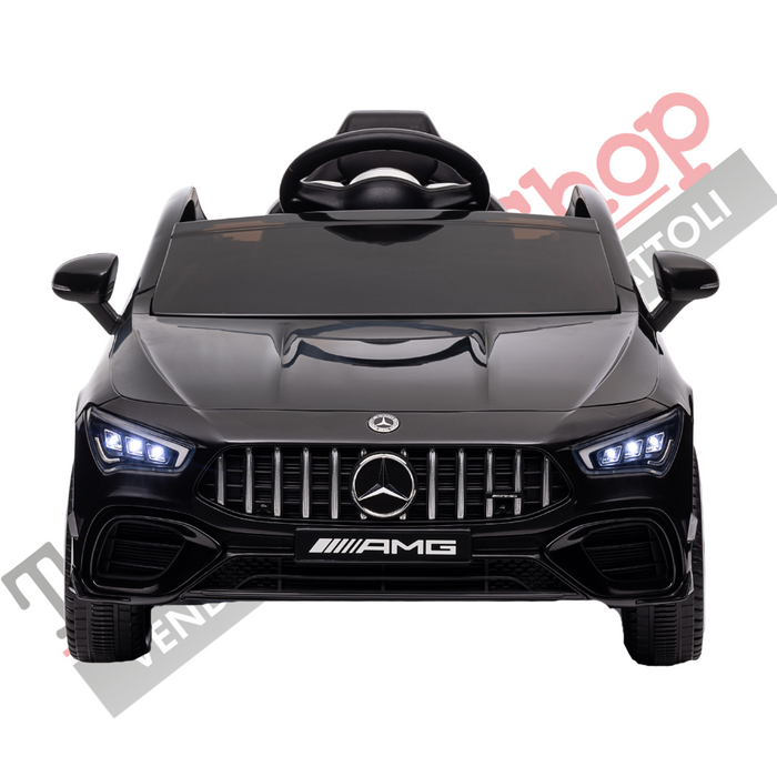 Auto Elettrica per Bambini Mercedes CLA 45 AMG 12V-Nero