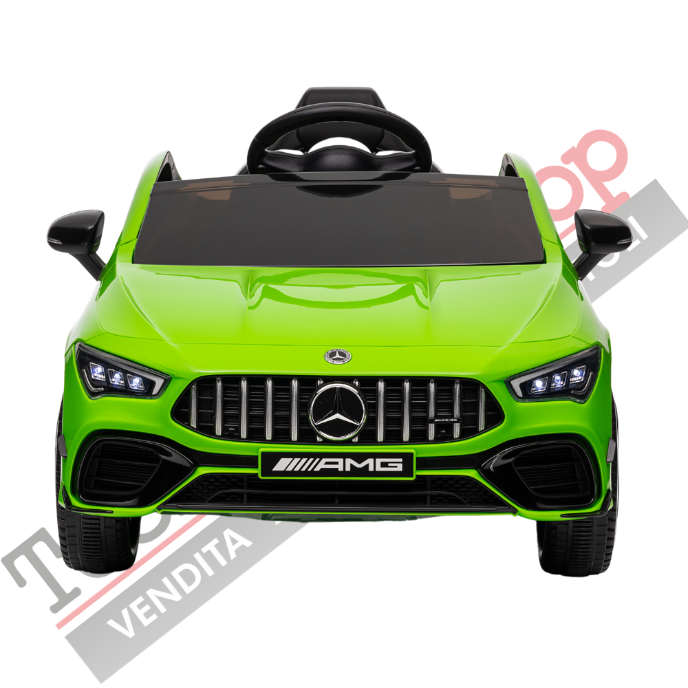 Auto Elettrica per Bambini Mercedes CLA 45 AMG 12V-Verde