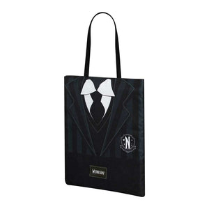 MERCOLEDÌ NERO BORSA SHOPPING BAG MERCOLEDÌ UNIFORME - ZENCOCCO