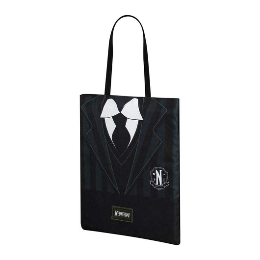 MERCOLEDÌ NERO BORSA SHOPPING BAG MERCOLEDÌ UNIFORME - ZENCOCCO