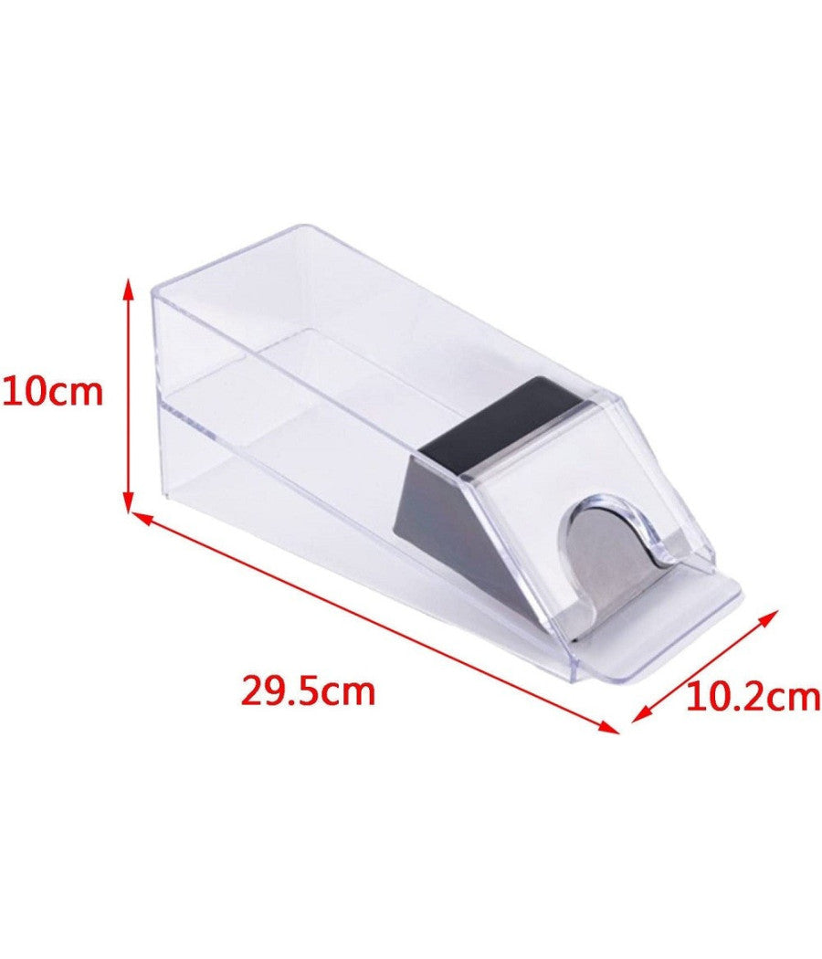 Trade Shop - Mescolatore Di Carte Da Poker Blackjack Distributore Portatile Mescola Per Gioco -