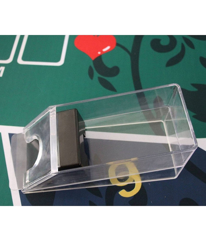 Trade Shop - Mescolatore Di Carte Da Poker Blackjack Distributore Portatile Mescola Per Gioco -