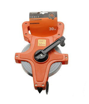 Metro A Nastro Flessometro Bindella In Fibra Di Vetro Rullo 30mt Riavvolgibile         