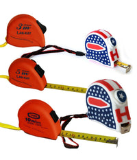 Metro In Acciaio Flessometro 3 5 10 Metri Mt Flessibile Blocco Retrattile Gancio         