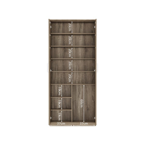 Mobile per scarpe XL collezione TOM, 2 porte colore rovere chiaro