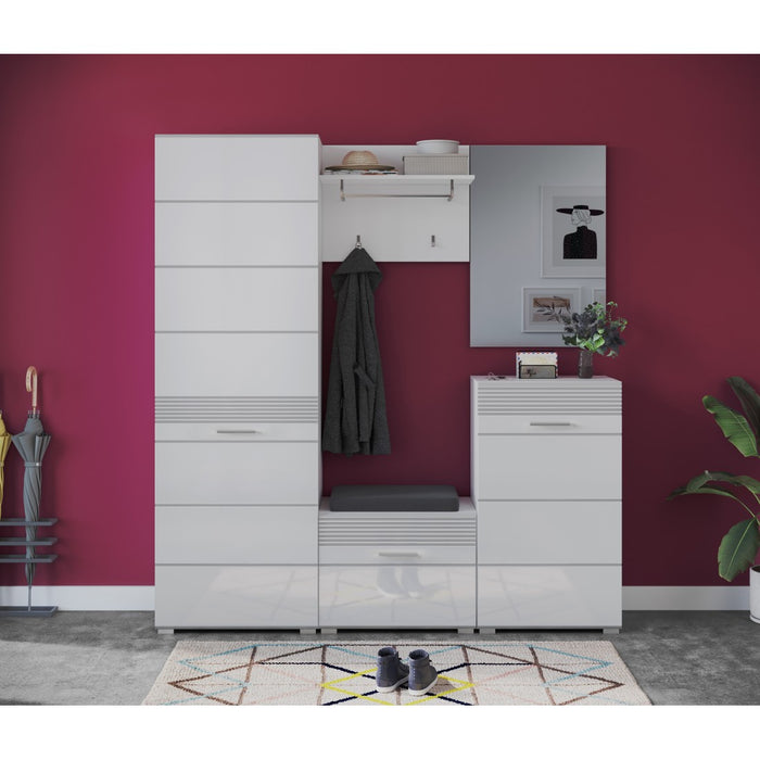 Mobile per Scarpe - Bianco Lucido - KLEANKIN