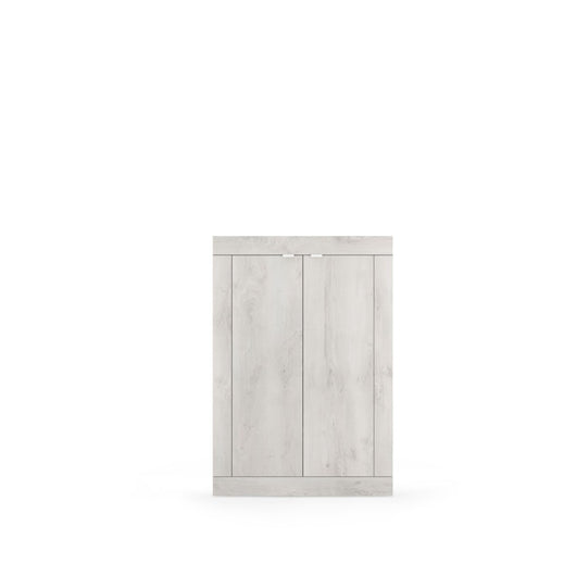 Mobile porta scarpe, collezione CISA, colore quercia bianca