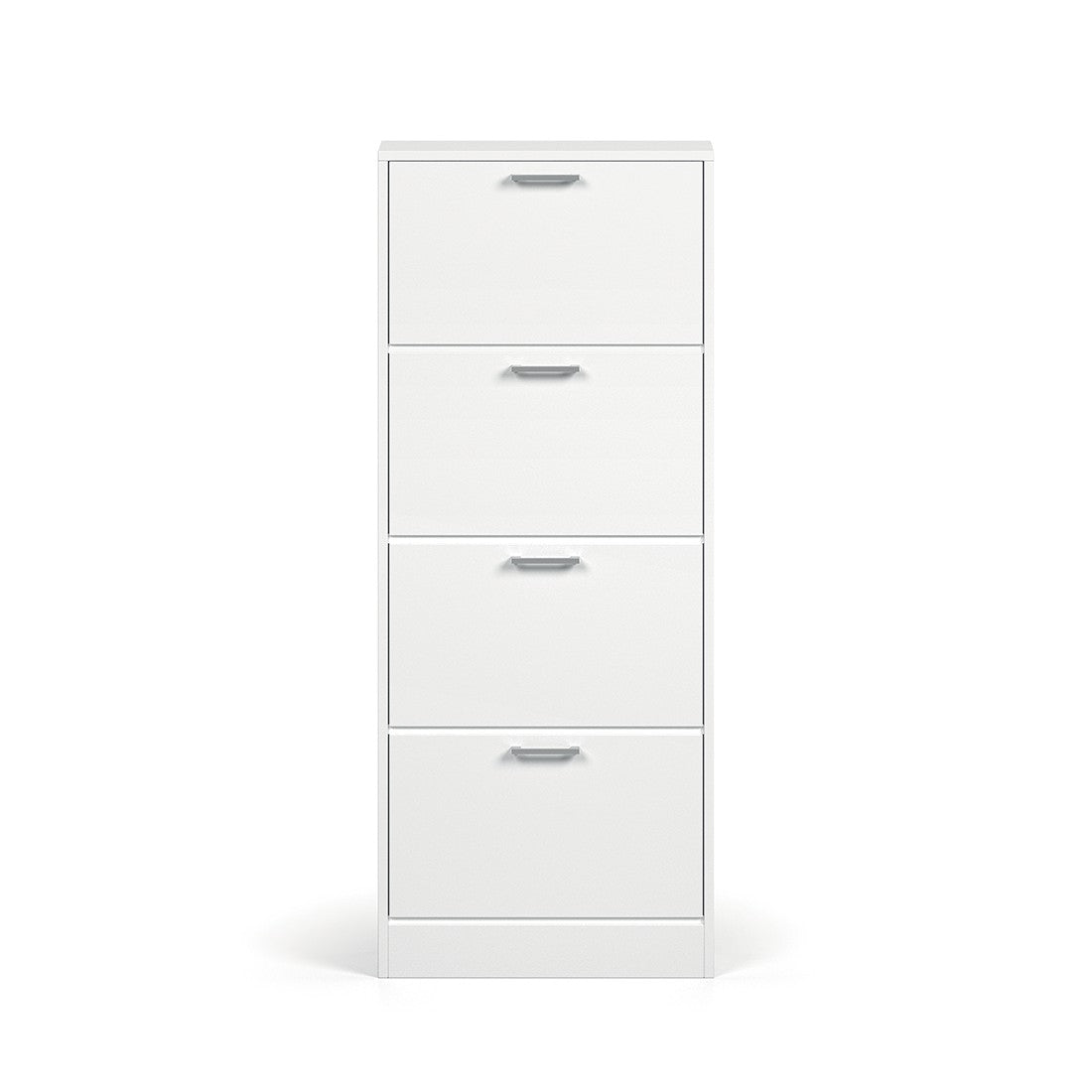 Mobile portascarpe verticale ERA, 4 cassetti colore bianco