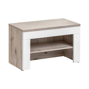 Mobile da ingresso di design per il tuo ingresso collezione ONYX 1 colori rovere e bianco