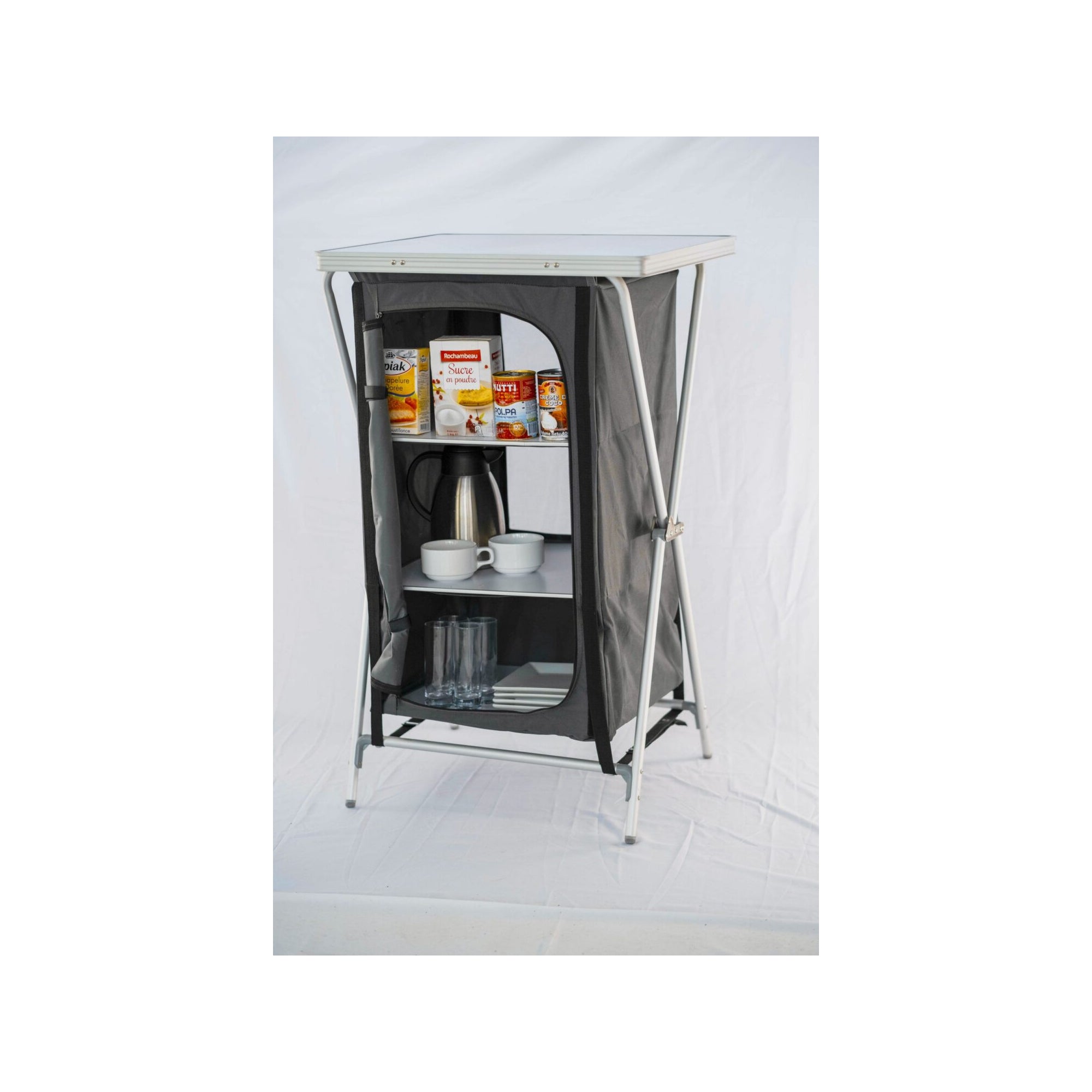 Mobile da cucina con 3 ripiani - O'camp