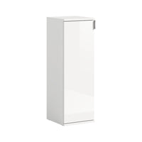 Mobile da ordinamento BODITE – 1 porta – Bianco laccato – Compatto e moderno