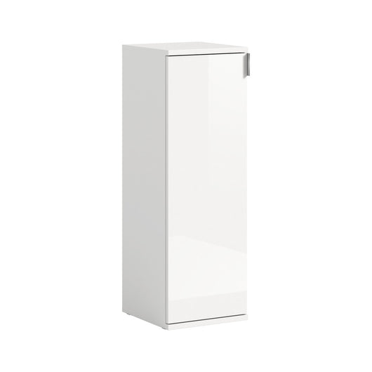 Mobile da ordinamento BODITE – 1 porta – Bianco laccato – Compatto e moderno