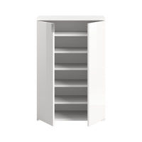 Mobile contenitore BODITE – 2 ante – Bianco lucido – Compatto e pratico