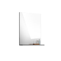 Specchio per il bagno SCOTT – Grigio scuro – 60x79x18 cm