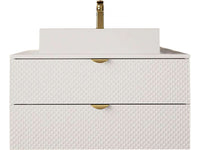 Mobile da bagno "Ios" - 2 pezzi - Bianco