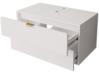 Mobile da bagno "Ios" - 2 pezzi - Bianco